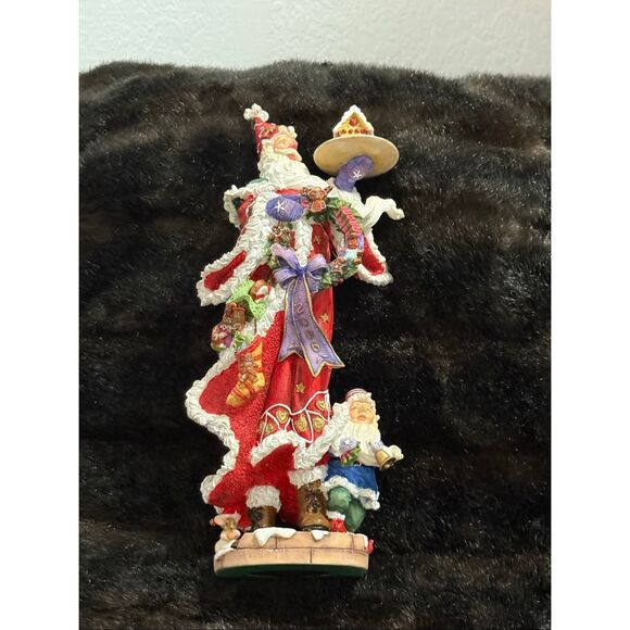 Lenox Figurine Santa's Sweet Holiday Pencil Santa 2006 Limited Edition RARE - Picture 1 of 7